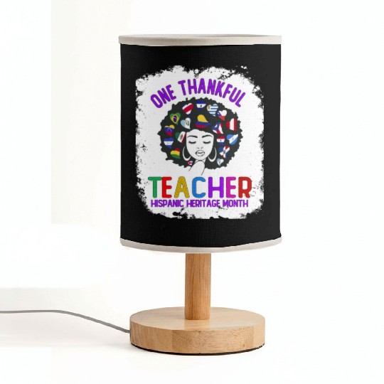 One Thankful Teacher, Hispanic Heritage month Fabric Lamps