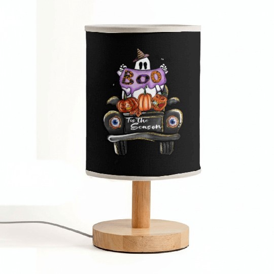 Boo Tis the season sublimation Halloween Fabric Lamps