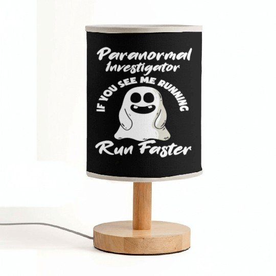 Ghost Hunter Ghost Hunting Ghosts Fabric Lamps