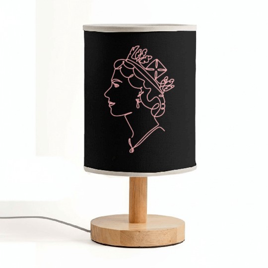 Queen Elizabeth II Fabric Lamps