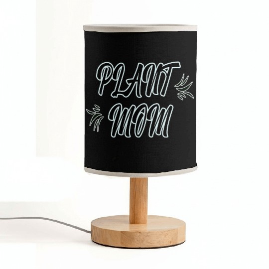 Plant mom Fabric Lamps - women Fabric Lamps for plants lover