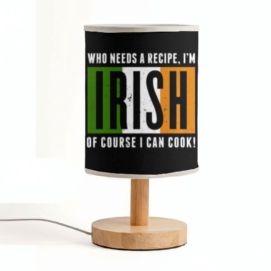 Funny Irish Cook Fabric Lamps Irish Cooking Fabric Lamps