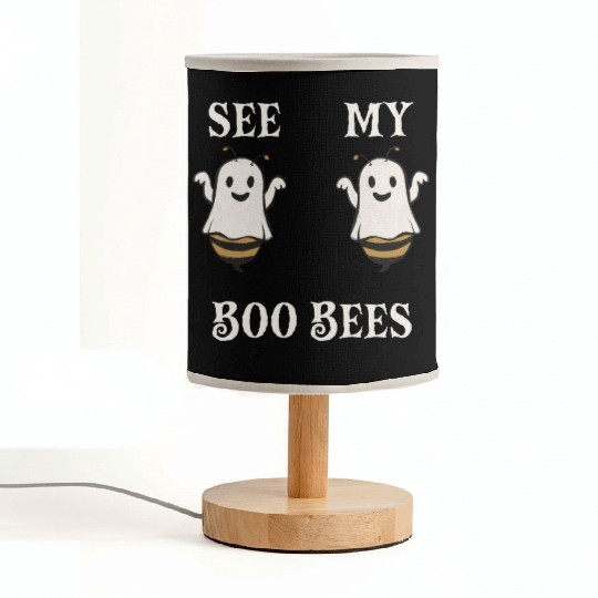 See My Boo Bees Fabric Lamps