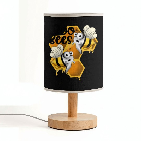 Honey Boo Bees Fabric Lamps