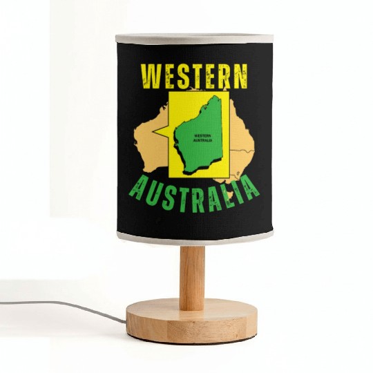 Western Australia Yellow and Green Fabric Lamps