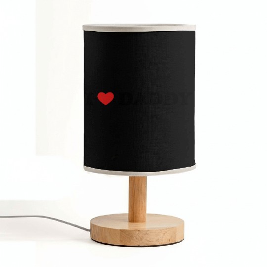 I Love Daddy Fabric Lamps