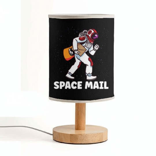 Postal Worker Mail Lady Mail Carrier Postal Space Fabric Lamps