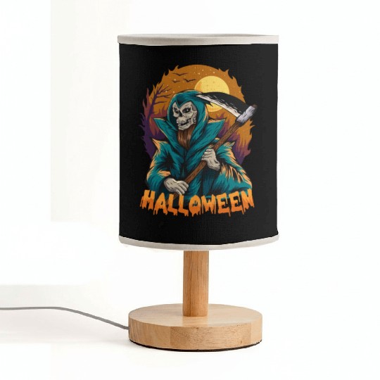 Grim Reaper Fabric Lamps