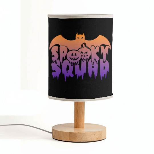 Spooky Squad Scary Pumpkin Trick Or Treat Fabric Lamps
