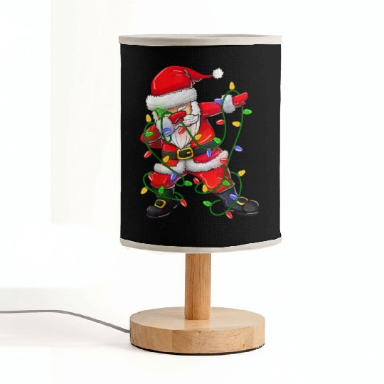Dabbing Santa Fabric Lamps for Boys Girls Christmas Tree