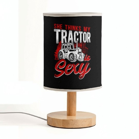 Farming Farmer Tractor Tractor Fabric Lamps