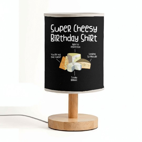 Super Cheesy Birthday Party Natal Day Cheese Fabric Lamps