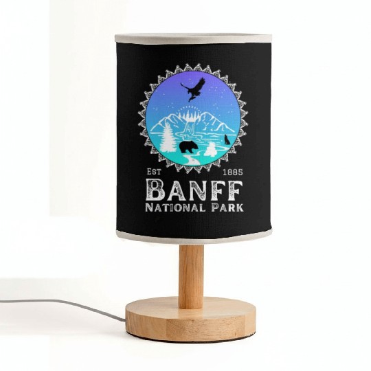 Banff National Park Fabric Lamps