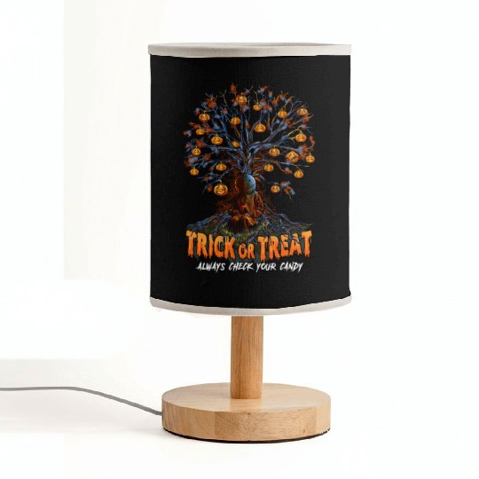 Trick or Treat, Halloween Party, Candy, Pumpkin Fabric Lamps