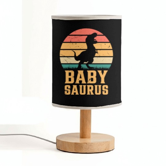 Baby Saurus Newborn Baby Dino Baby Dinosaur Babysa Fabric Lamps