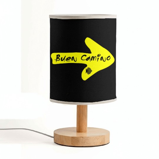 Buen Camino de Santiago Compostela Spain St James Fabric Lamps