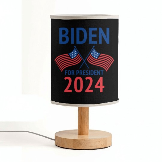 Joe Biden For President 2024 Fabric Lamps