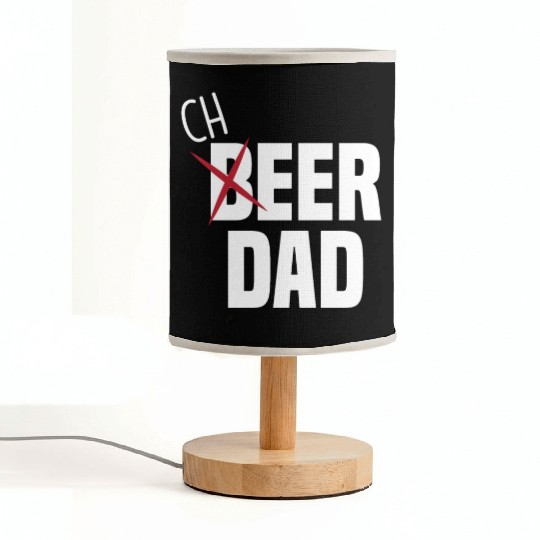 Funny Cheer Dad Cheerleading Dad Beer Fabric Lamps