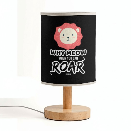 Lion child Fabric Lamps