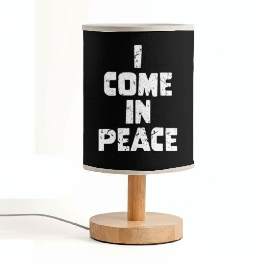 Galaxy Science Space Lover I Come In Peace Fabric Lamps