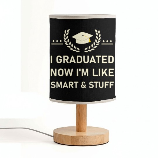 Funny College High School Graduation Gift Senior Fabric Lamps