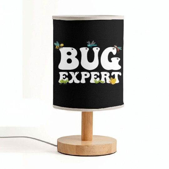 Bug Expert Entomology Insect Catching Groovy Fabric Lamps