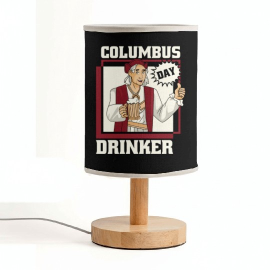 Columbus Day 1492 Fabric Lamps