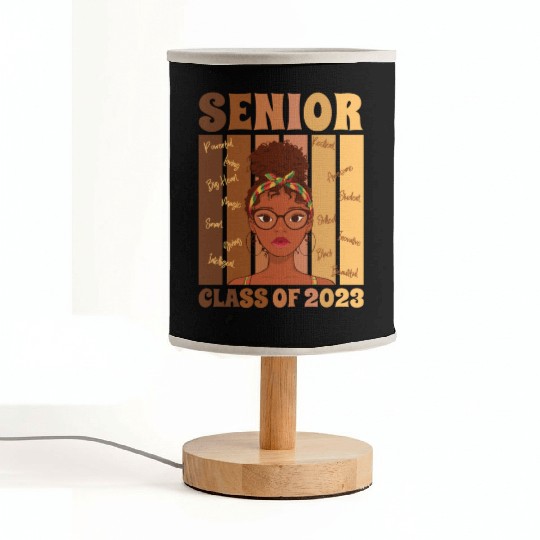 Senior Class Of 2023 Back To School Graduation Fabric Lamps