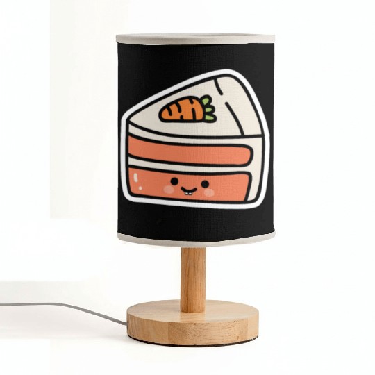 Carrot Cake Sweet Carrot Cake Fabric Lamps