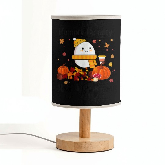 Humpty Dumpty Had A Great Fall Thanksgiving Autumn Fabric Lamps