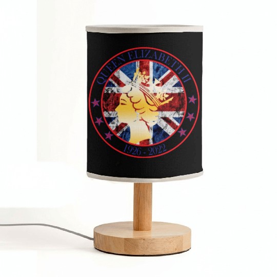''queen elizabeth Fabric Lamps rest in peace elizabeth