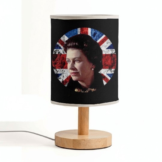 Queen Elizabeth II Rest in Peace Elizabeth Fabric Lamps