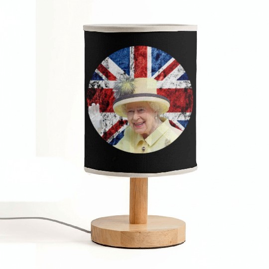 Queen Elizabeth II Rest in Peace Elizabeth Fabric Lamps