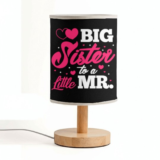 Big Sister To A Little Mr. Fabric Lamps