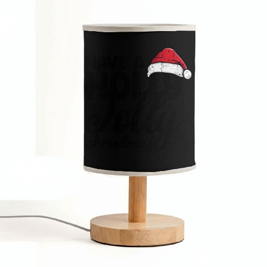 Have a holly jolly christmas Fabric Lamps