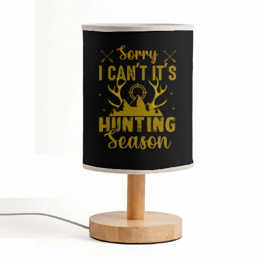 Deer Hunting Season Gifts for Hunter Dad Grandpa Fabric Lamps