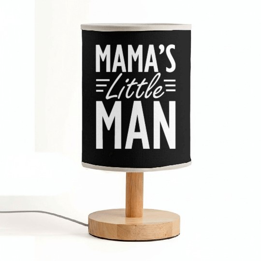 Toddler - Mama's little man Fabric Lamps