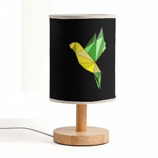 Hummingbird geometrical Fabric Lamps