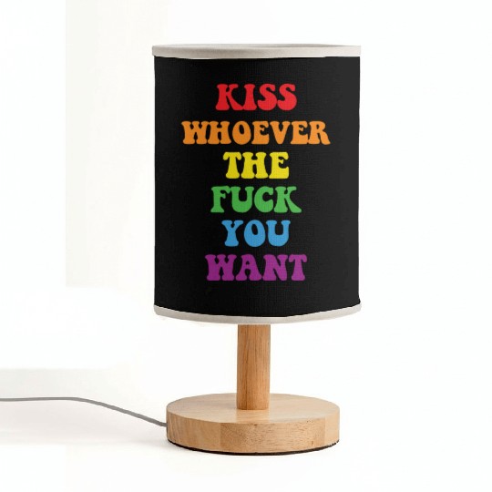 LBGT Flag Gay Pride Human Vintage Rainbow Fabric Lamps