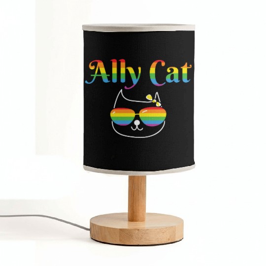 LBGT Flag Gay Pride Human Vintage Rainbow Fabric Lamps