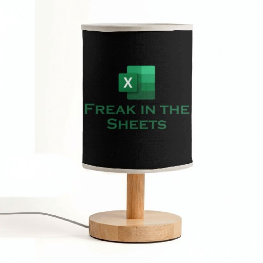 Freak in the Sheets excel Fabric Lamps
