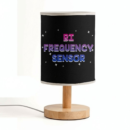 Bi Frequency Sensor Bisexual Pun Bi Pride Joke Fabric Lamps