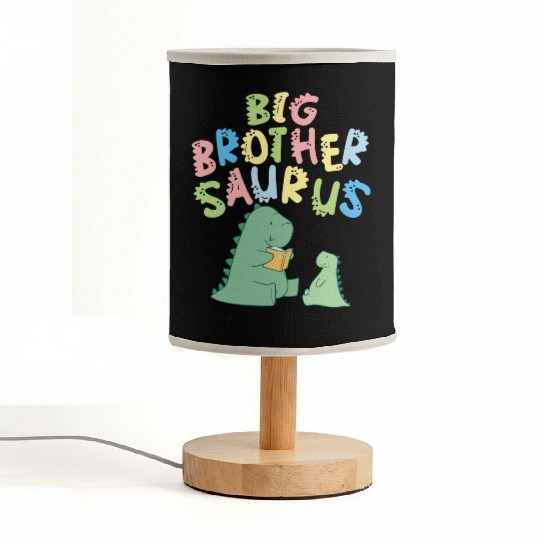Big Brother Saurus Sibling Herbivore Dinosaurs Fabric Lamps