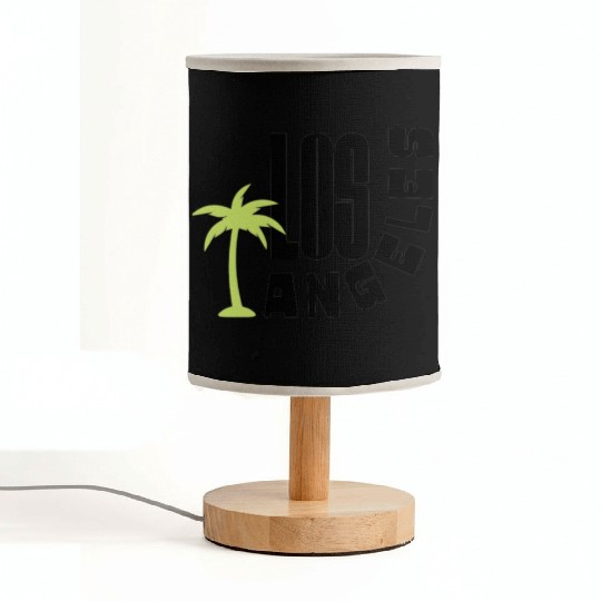 Los Angeles where dreams come true Fabric Lamps