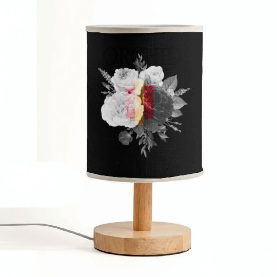 Orchid Flowers Fabric Lamps