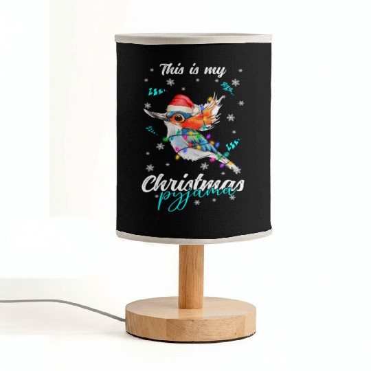 Winter Christmas Pyjama Hummingbird Fabric Lamps