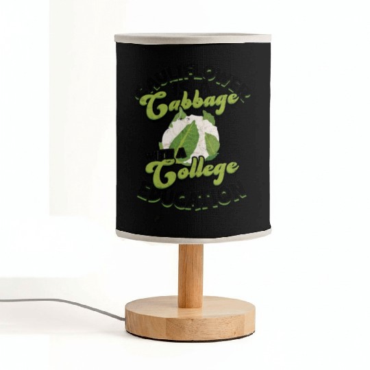 Cauliflower is a cabbage with a college education Fabric Lamps