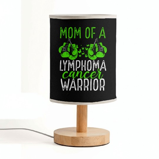 Mom Lymphoma Cancer Awareness Mothers Day Mama Fabric Lamps