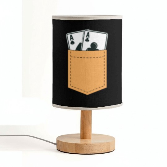 Poker Pocket Fabric Lamps