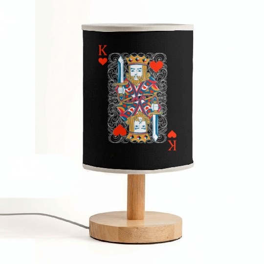 King of Hearts, Poker Fabric Lamps